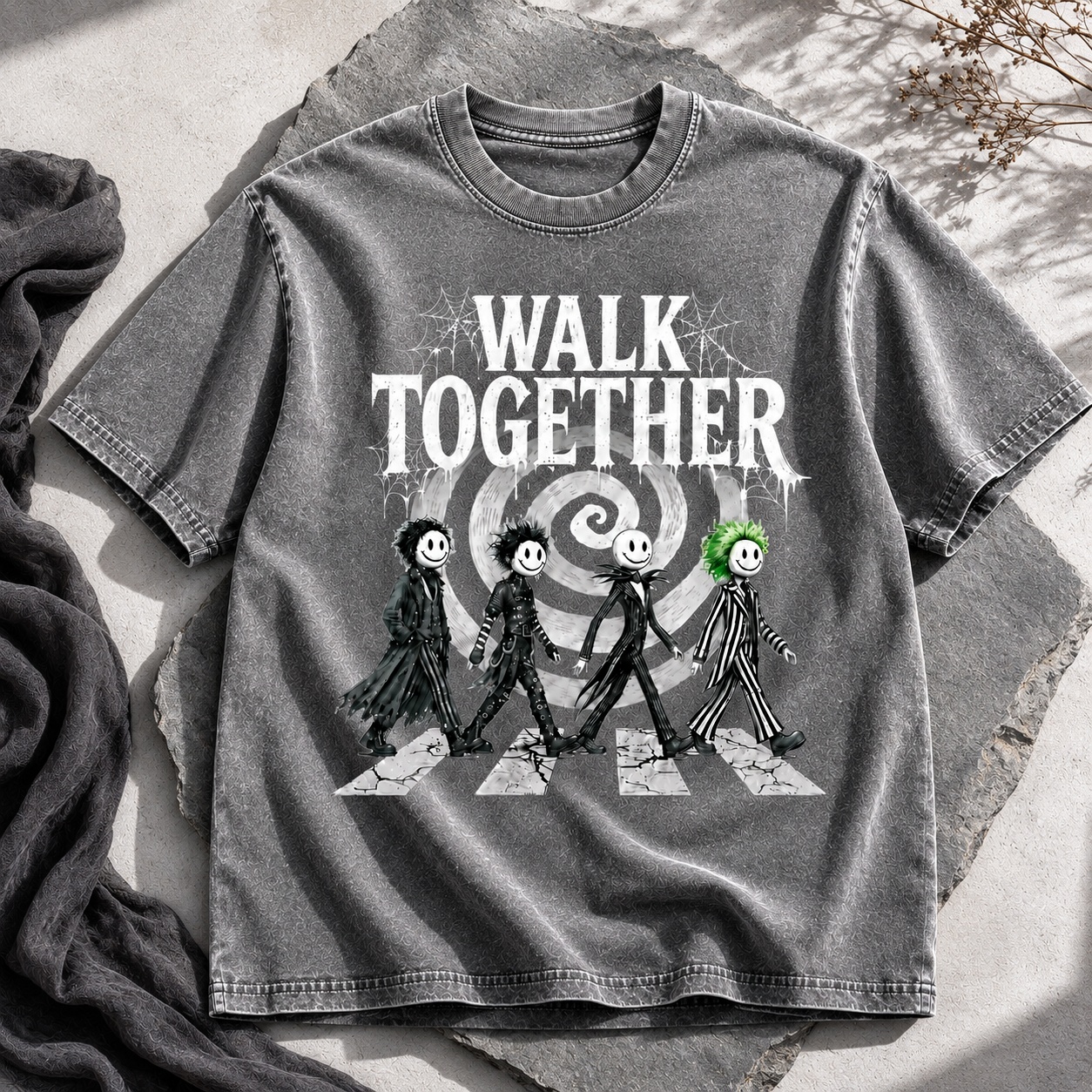 Walk Together Spooky Weirdos Tee