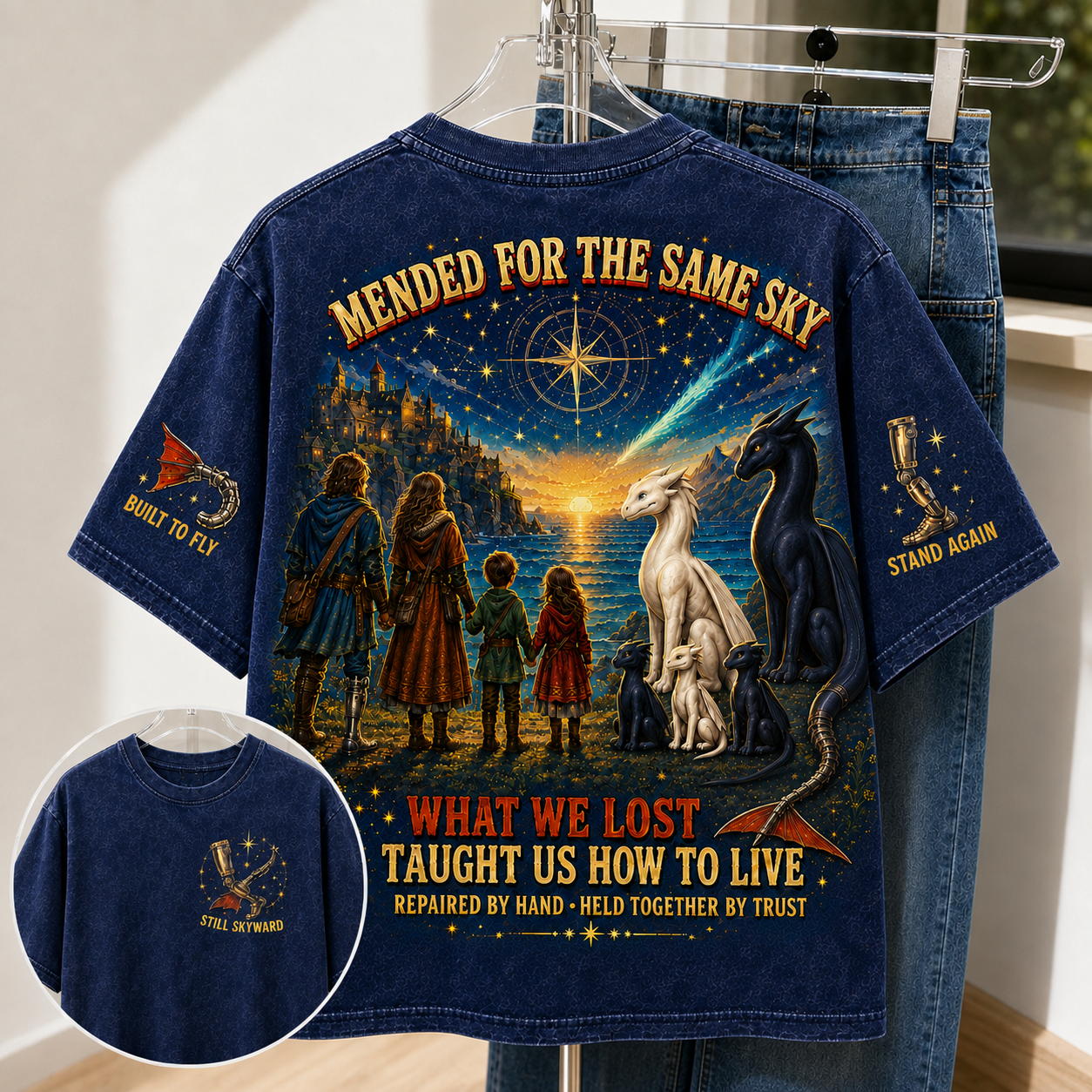Rebuilt to Fly Together Tee