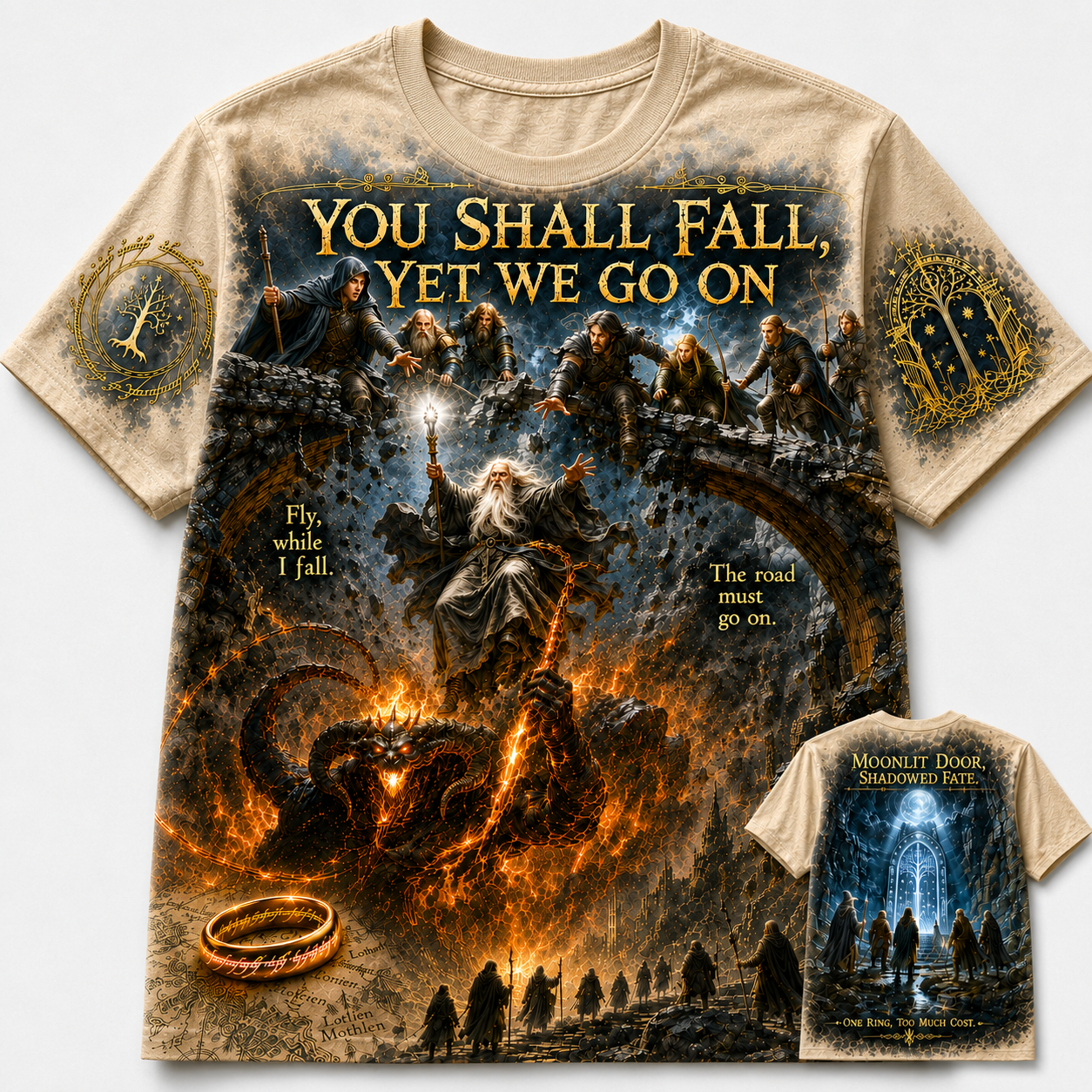 Moonlit Door, Broken Bridge Tee