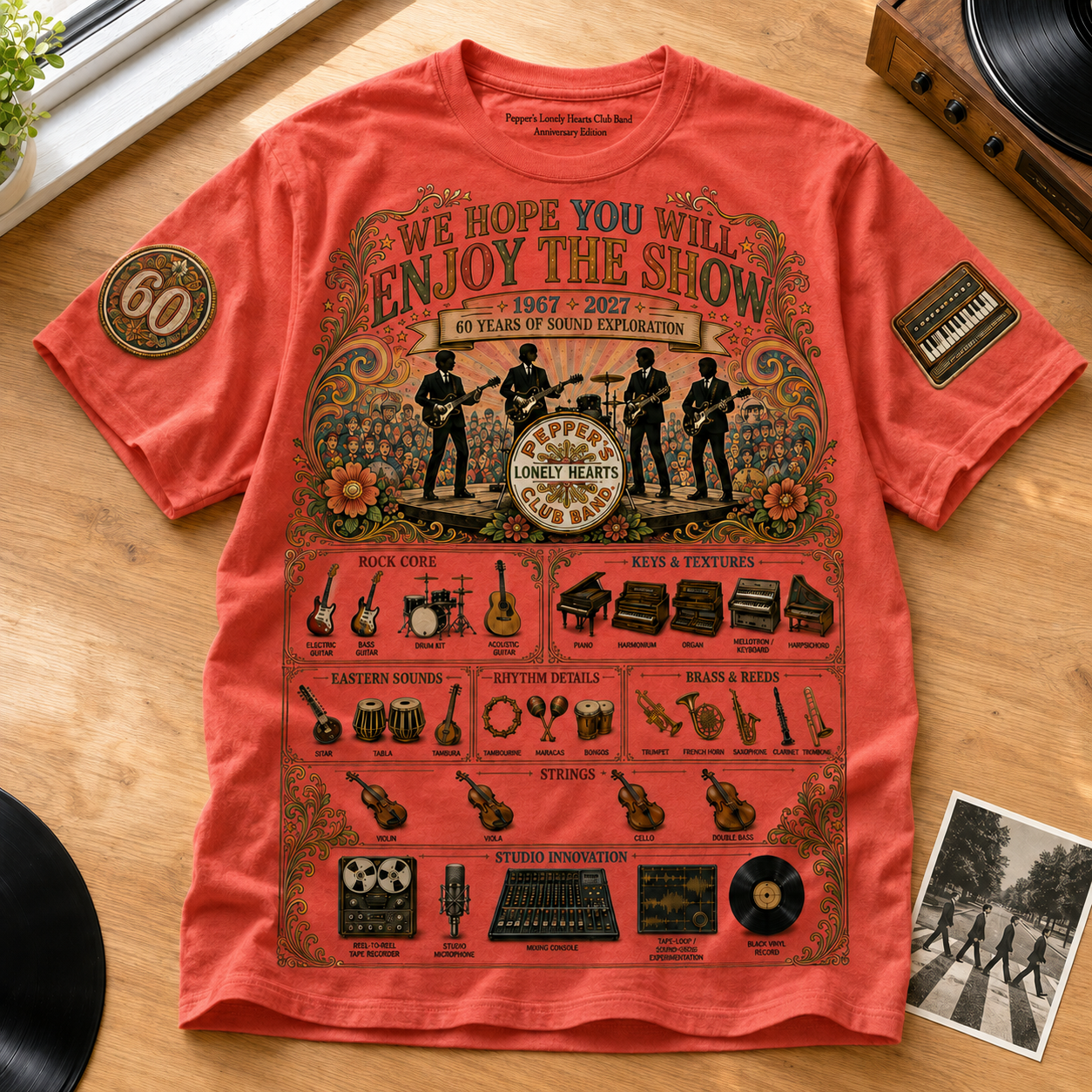 60 Years of Sound Exploration Tee