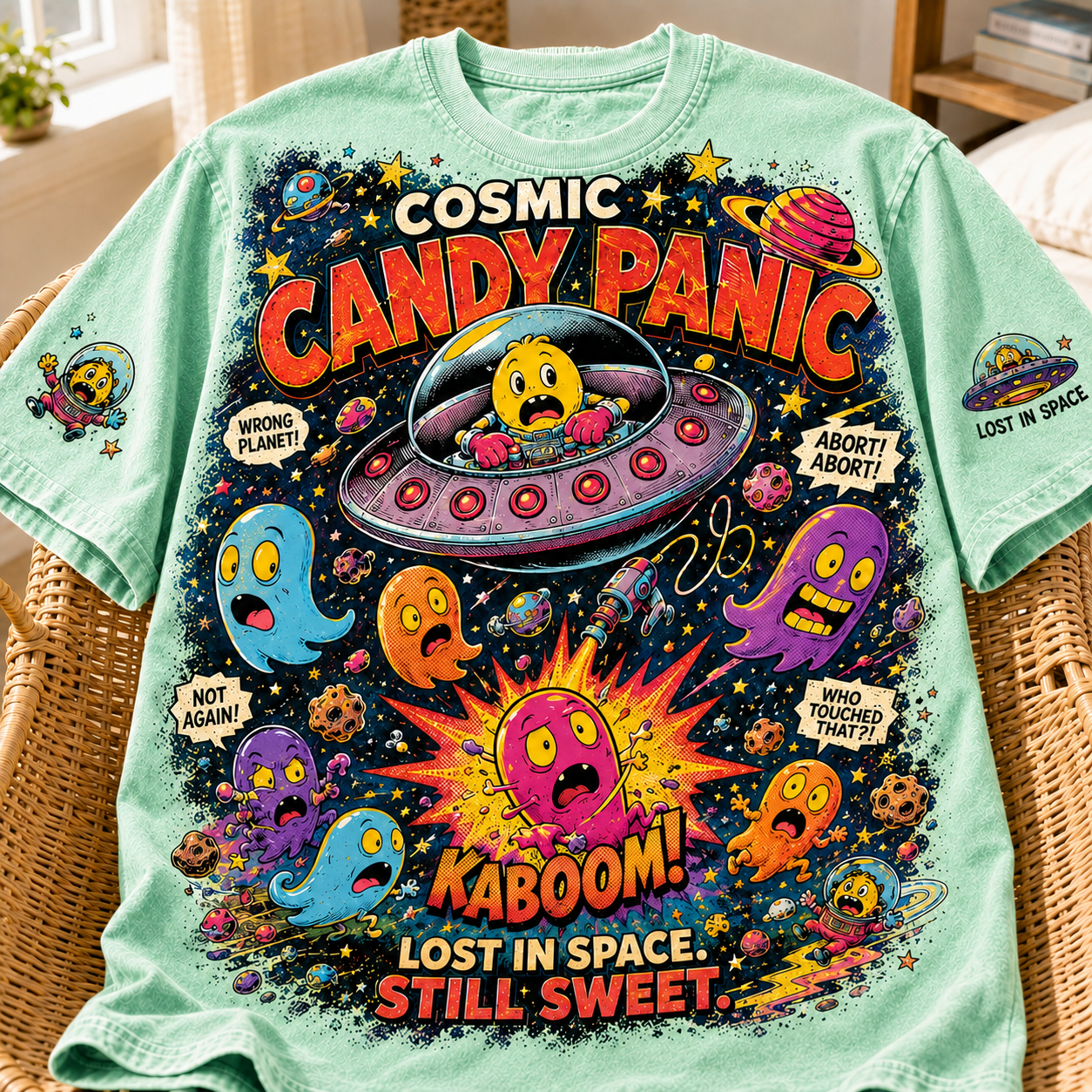 Cosmic Candy Panic Tee