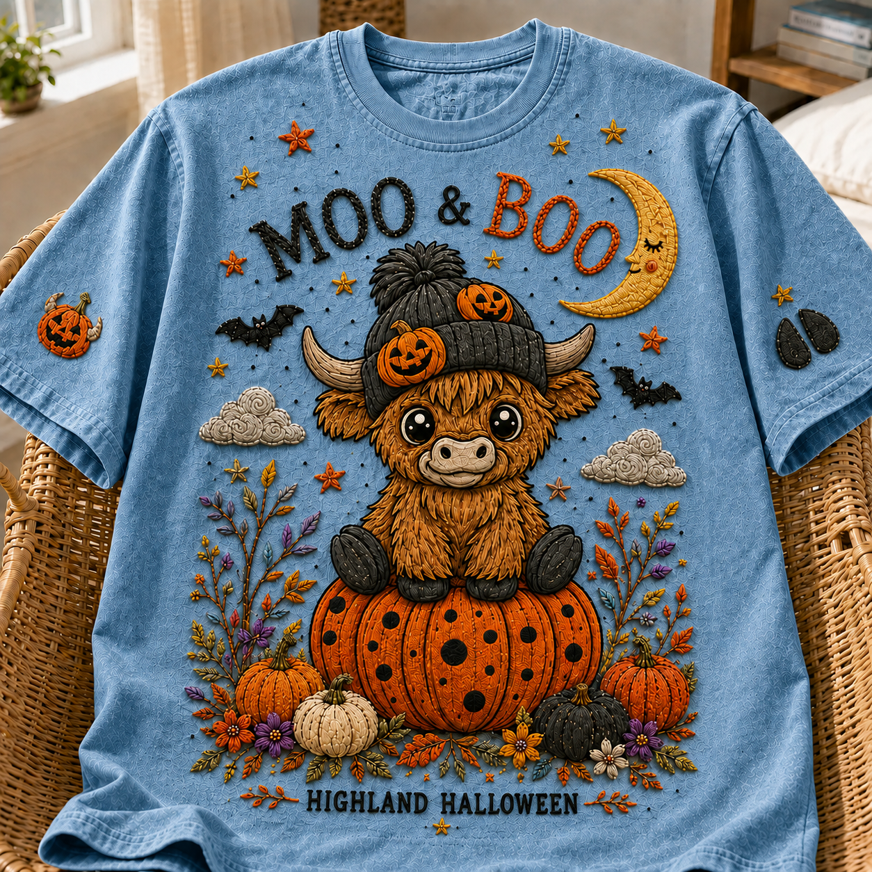 Moo & Boo Halloween Tee