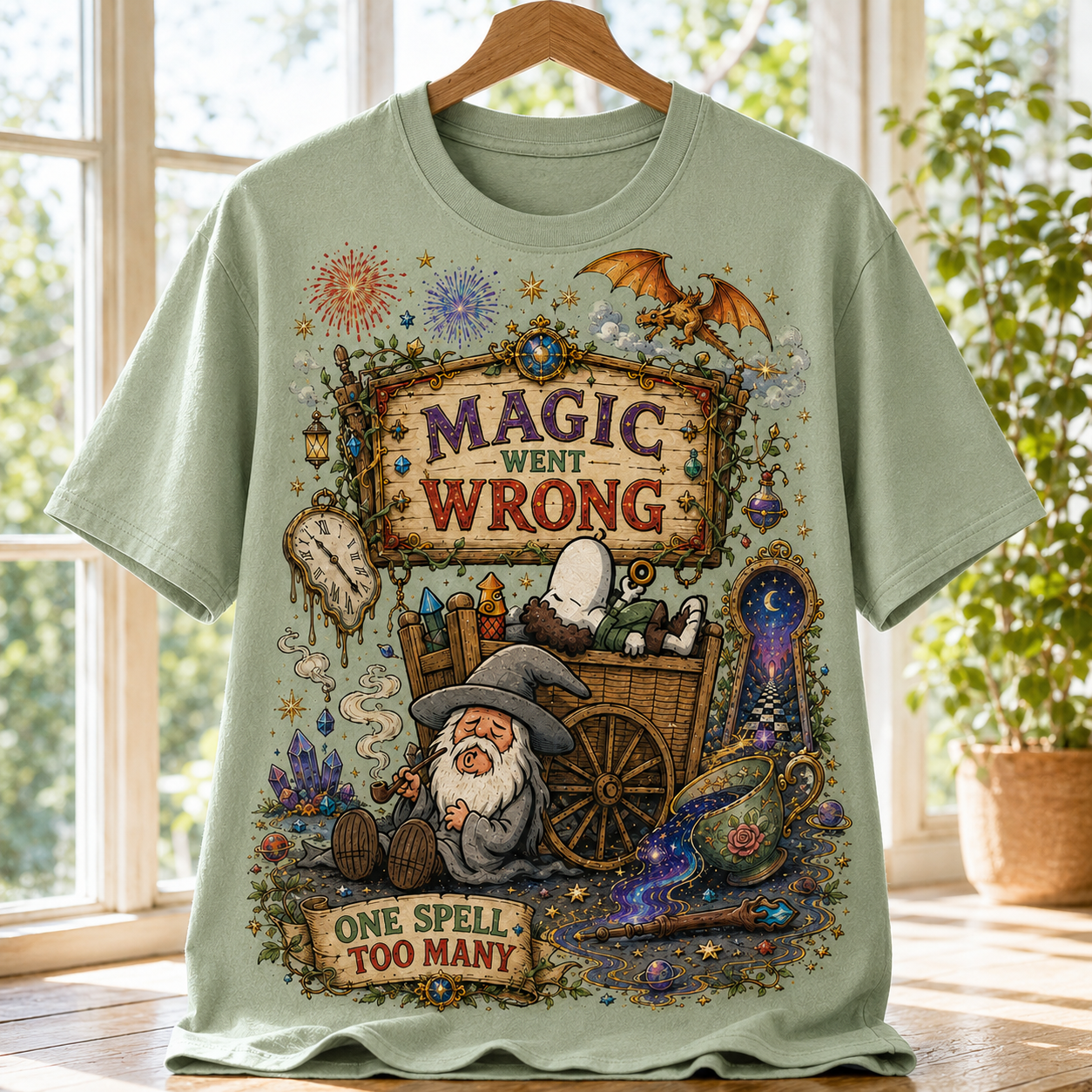 Christmas Magic Gone Wrong Tee