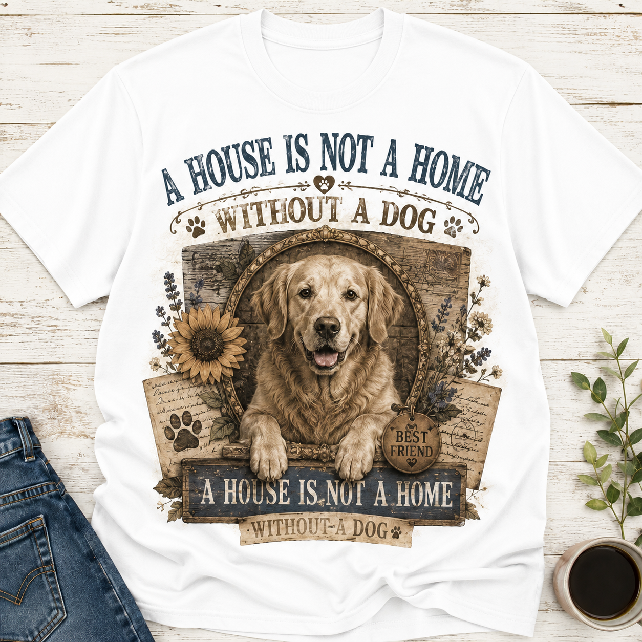 A House Is Not A Home Dog Tee