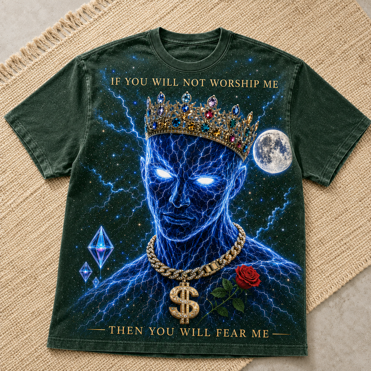 Electric King Tee ⚡👑🌌