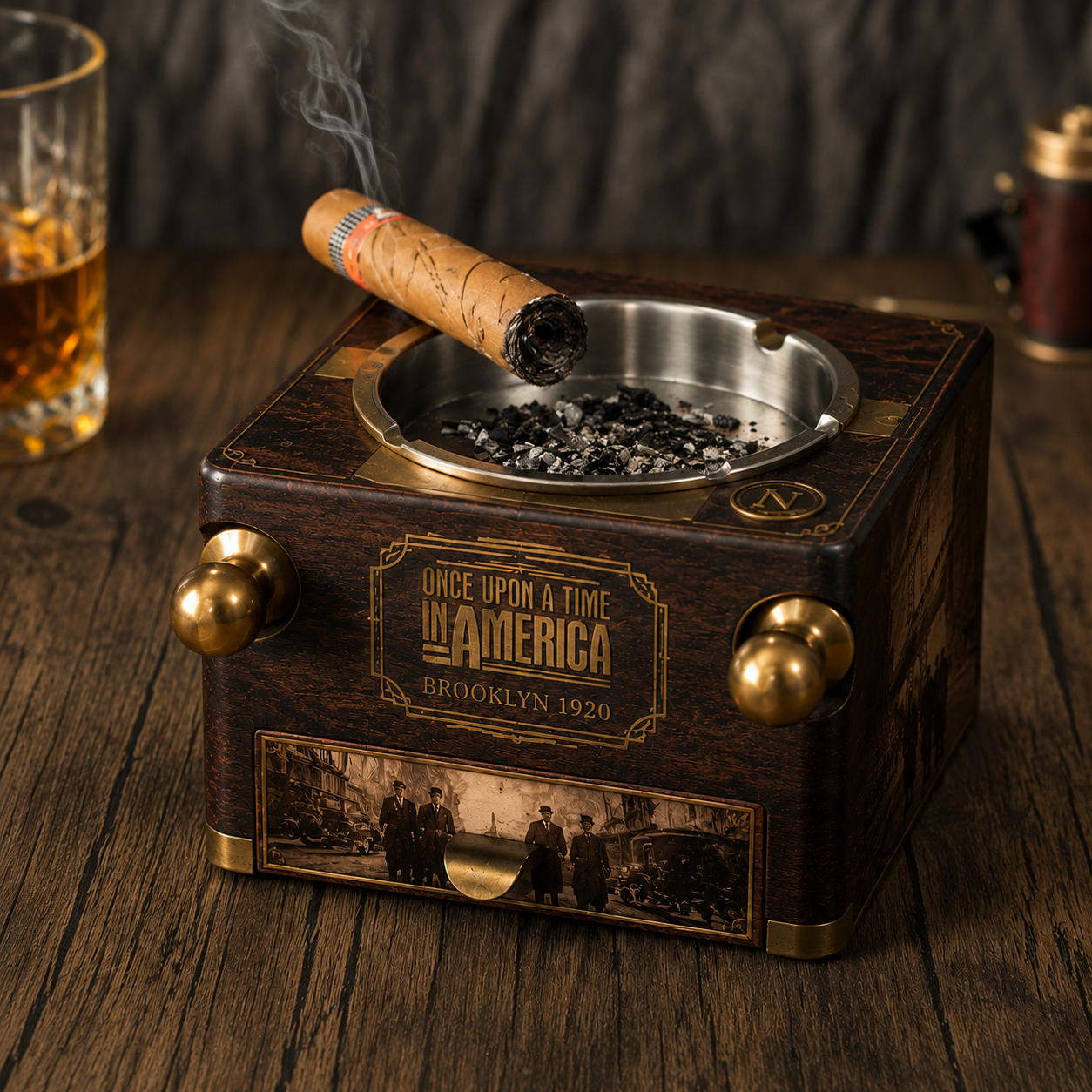 Brooklyn 1920 Gentleman’s Cigar & Whiskey Companion Collection