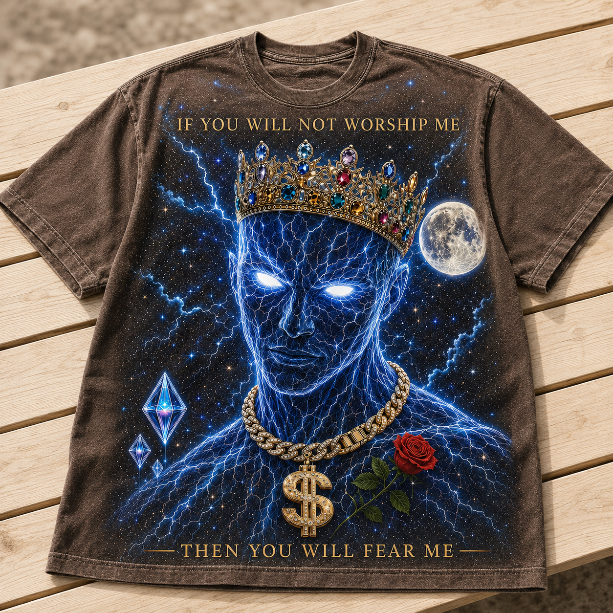 Electric King Tee ⚡👑🌌