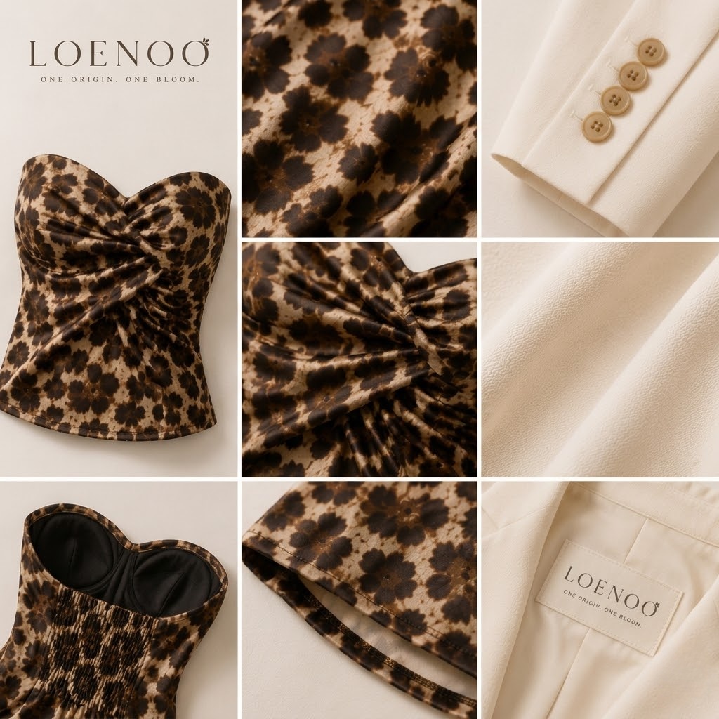 Leopard Luxe Blazer & Corset Set