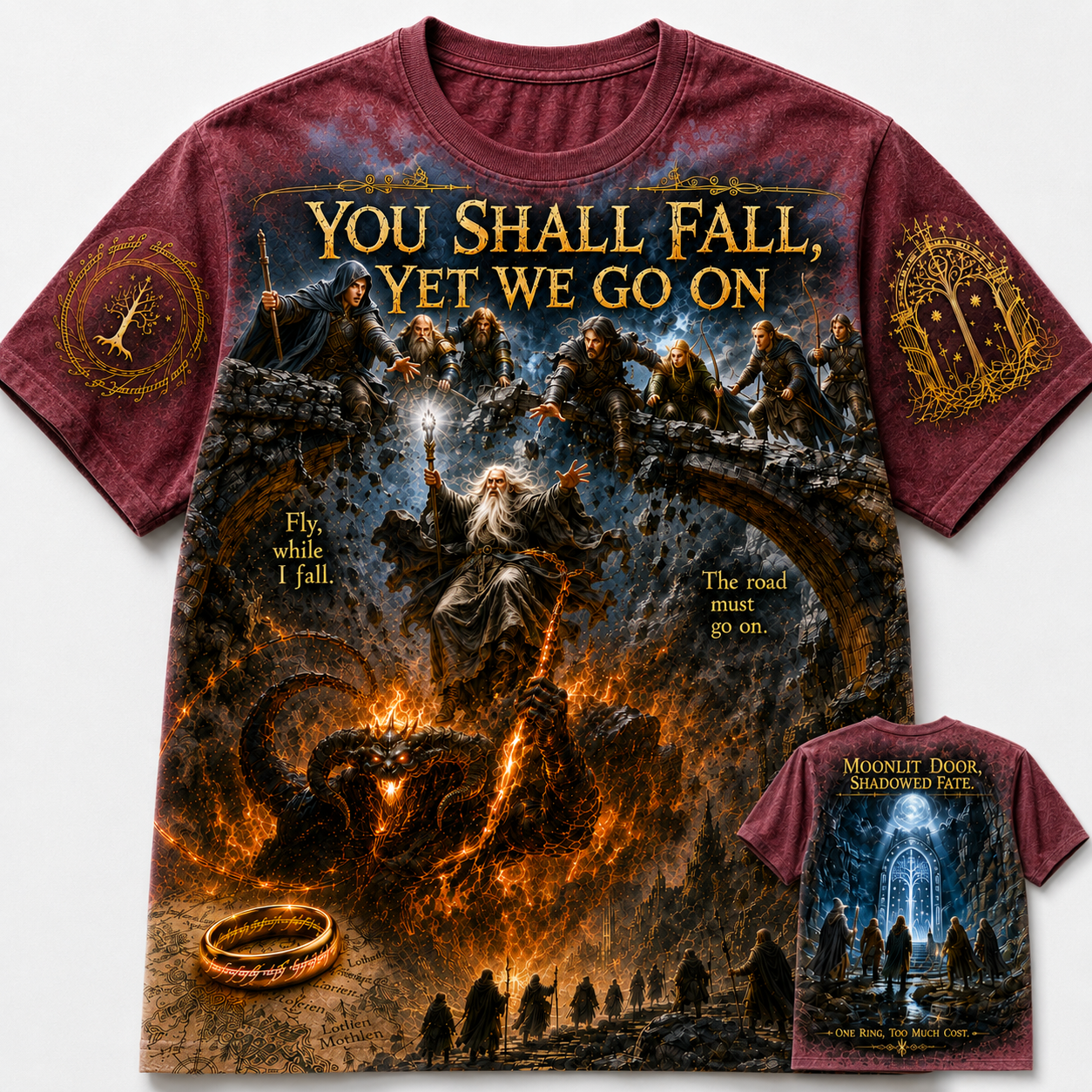Moonlit Door, Broken Bridge Tee