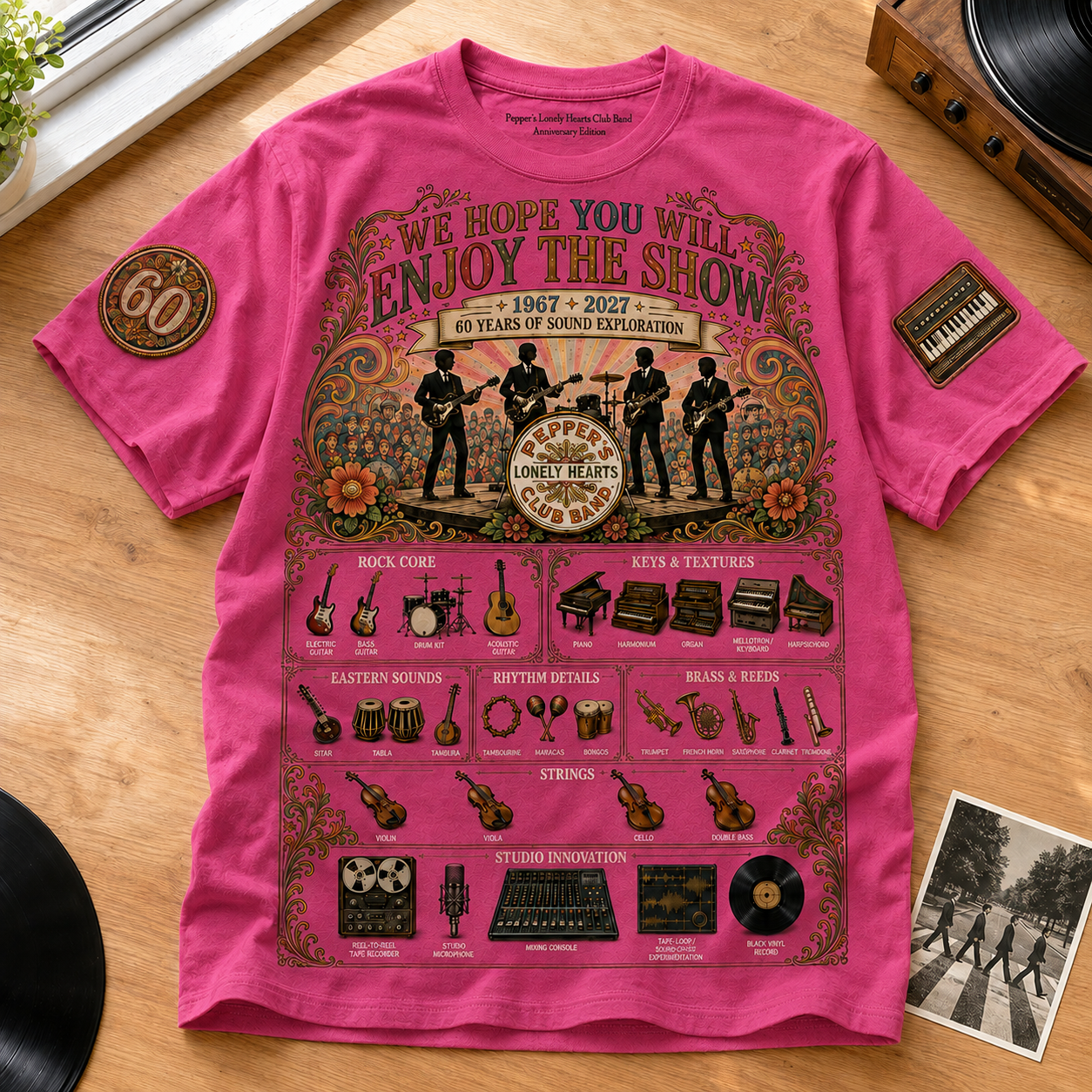 60 Years of Sound Exploration Tee