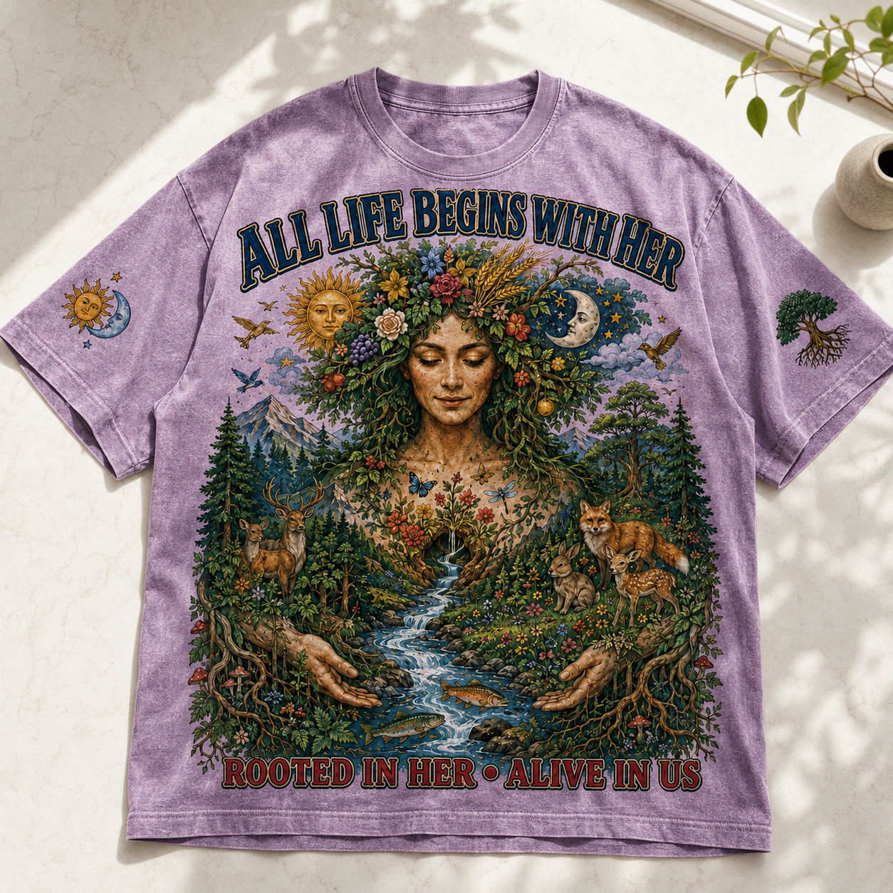 Rooted in Mother Nature Tee