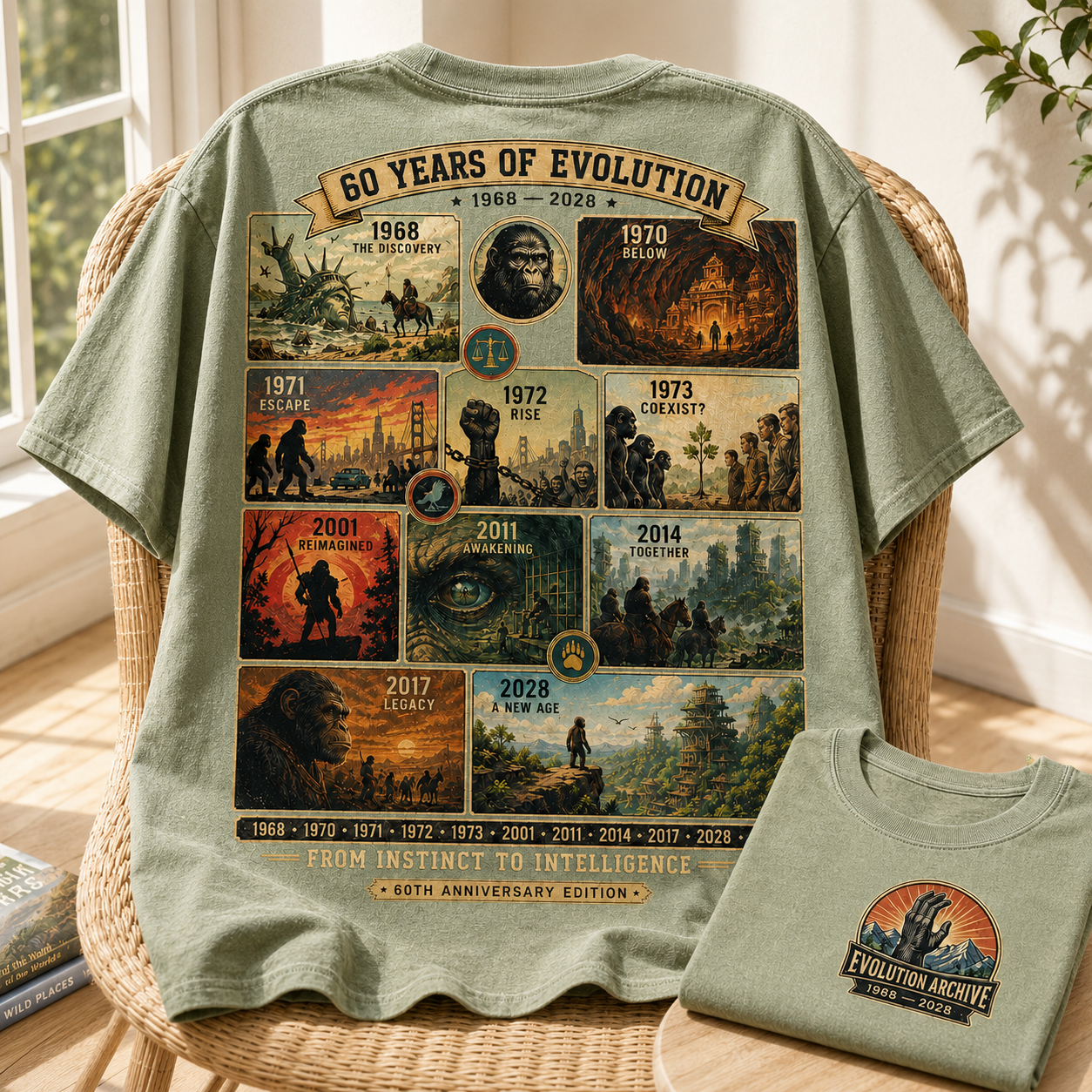 60 Years of Evolution Tee