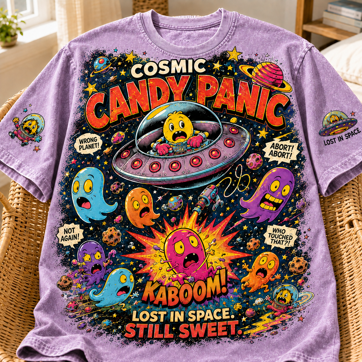 Cosmic Candy Panic Tee