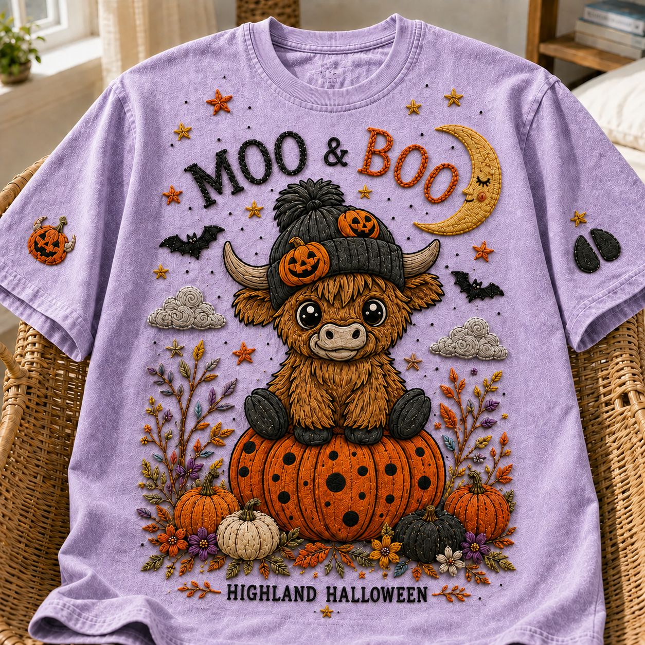 Moo & Boo Halloween Tee