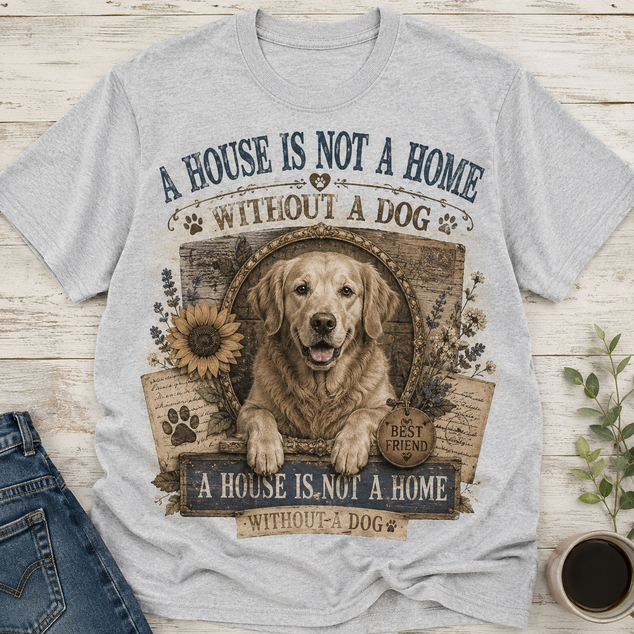 A House Is Not A Home Dog Tee