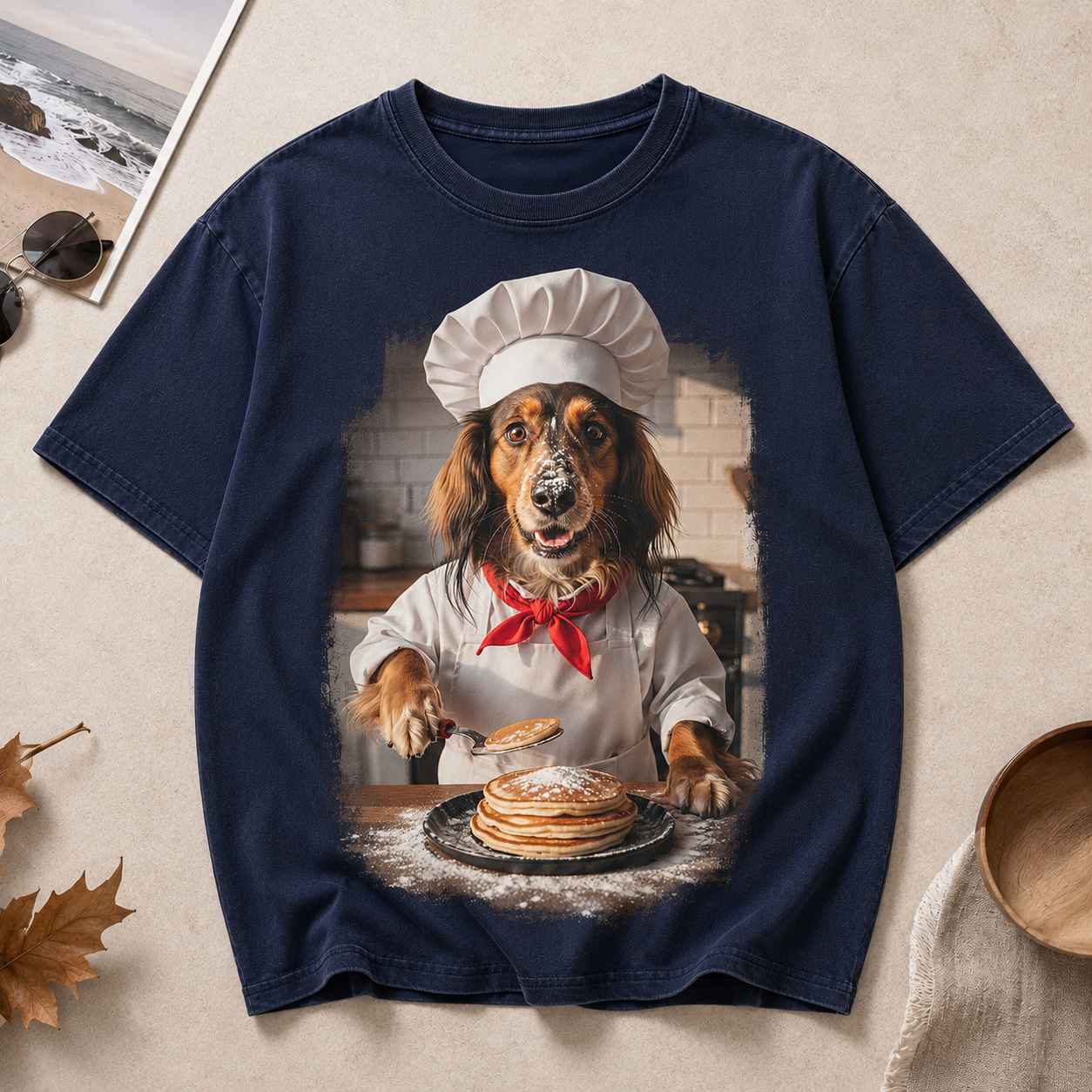 Pancake Chef Pup Tee