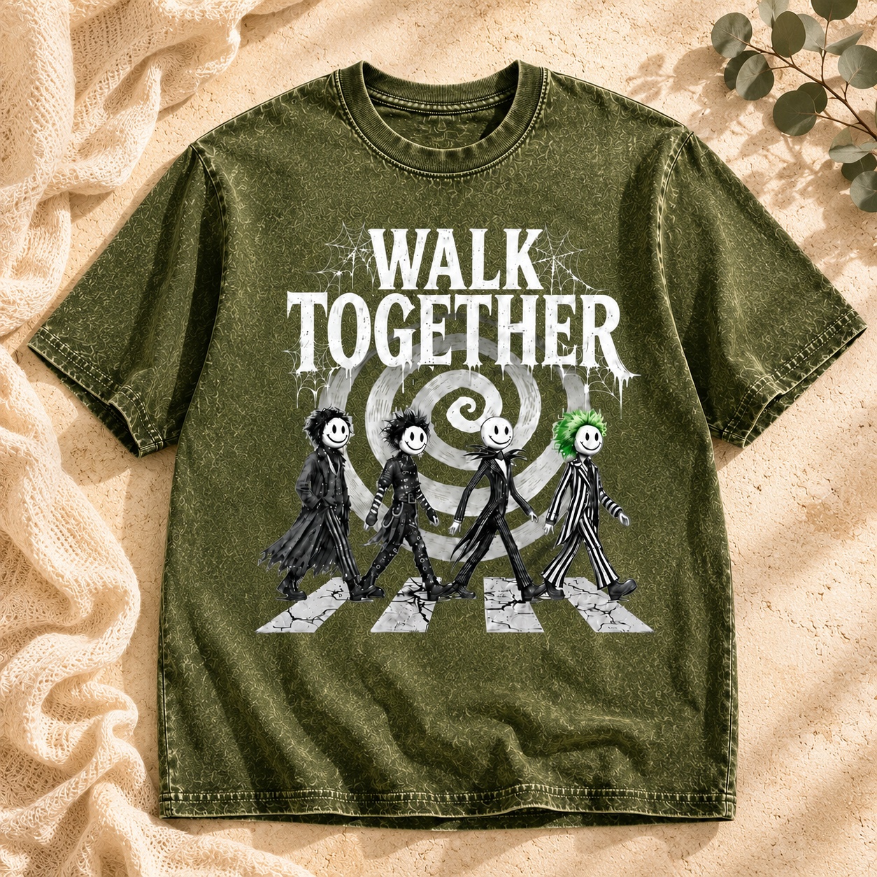 Walk Together Spooky Weirdos Tee