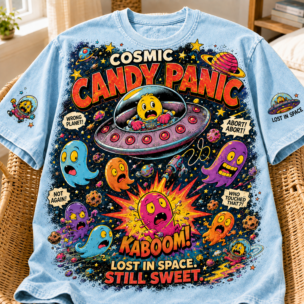 Cosmic Candy Panic Tee