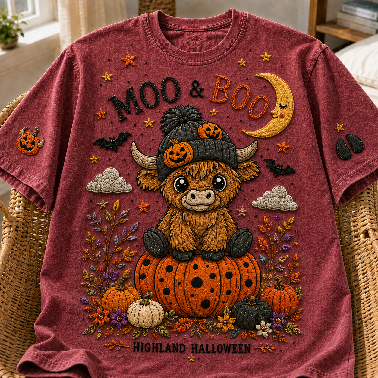Moo & Boo Halloween Tee