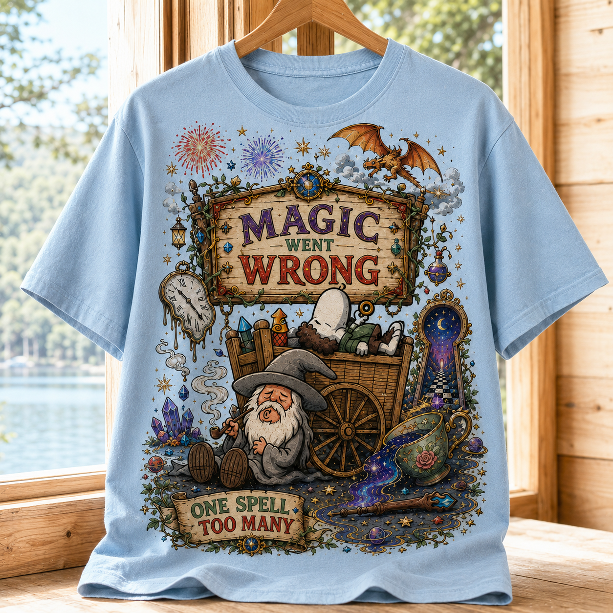 Christmas Magic Gone Wrong Tee