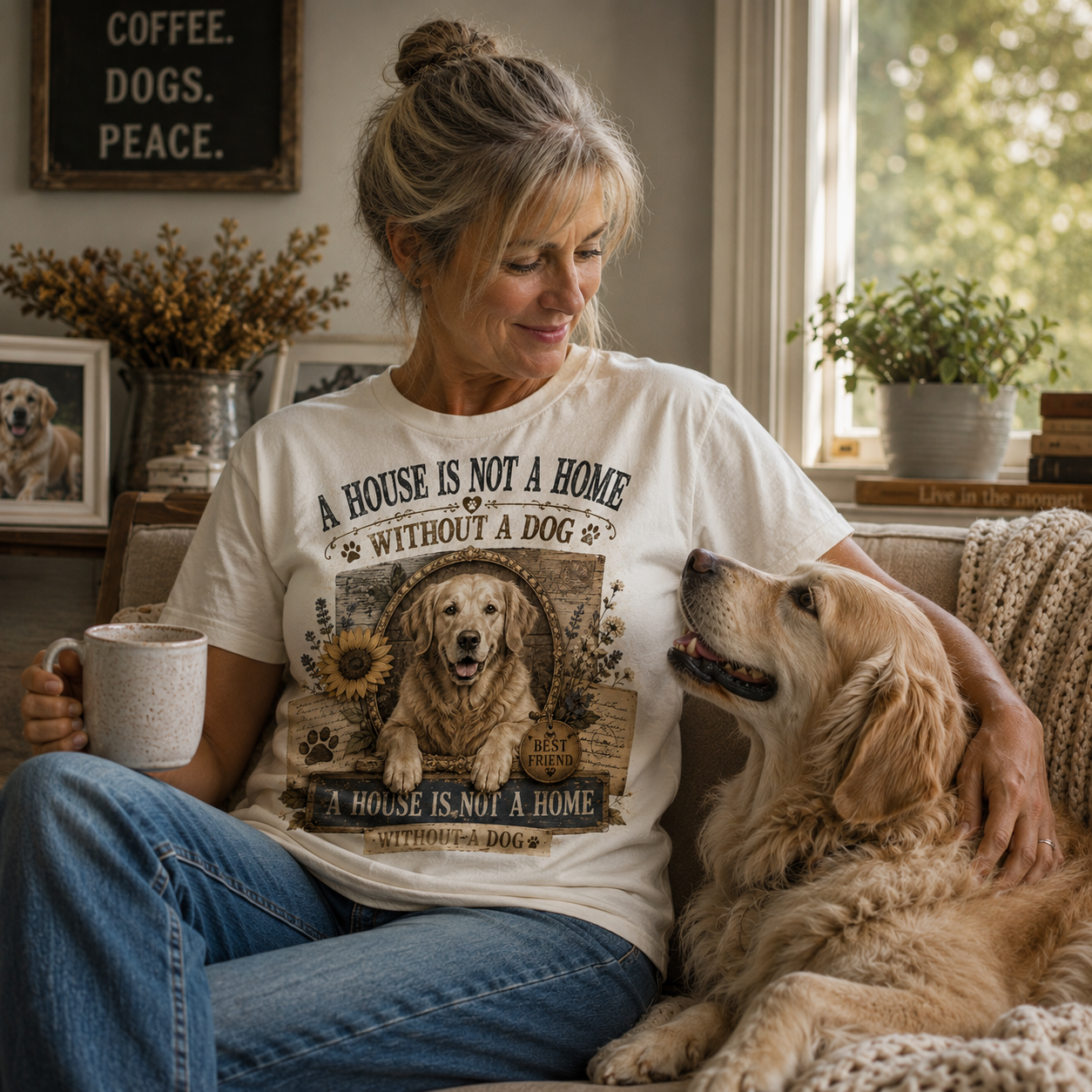 A House Is Not A Home Dog Tee