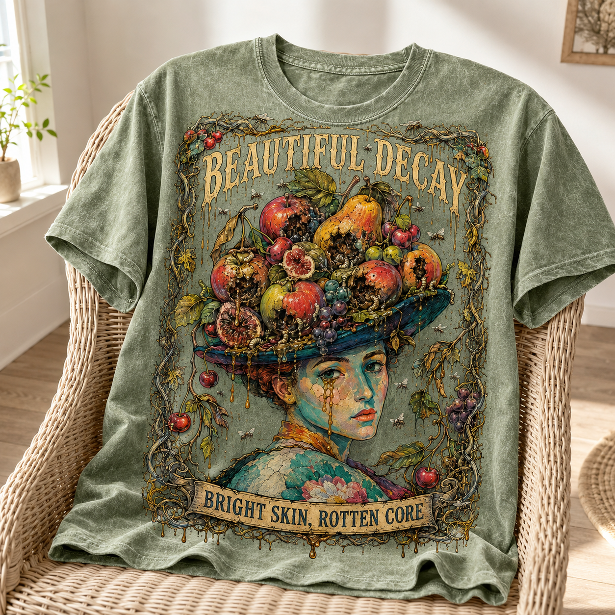 Beautiful Outside, Rotten Within Tee