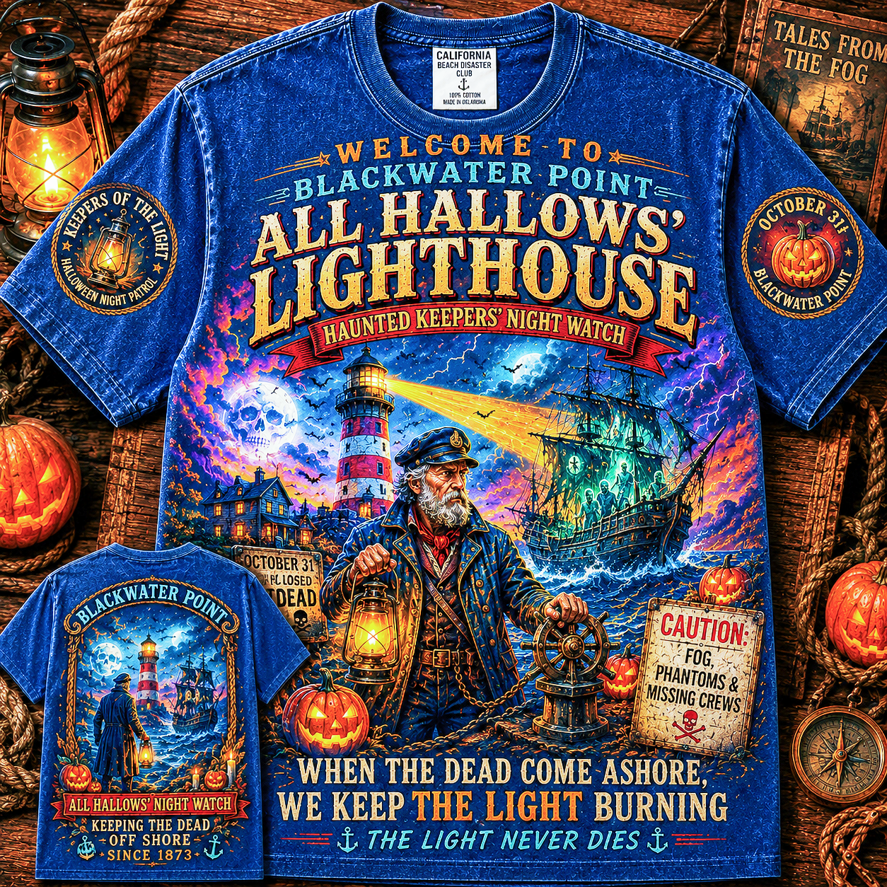 Blackwater Point Haunted Lighthouse T-Shirt