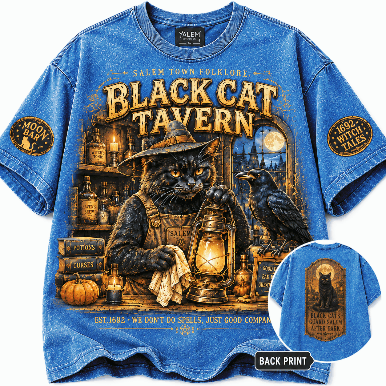 Salem Black Cat Tavern T-Shirt