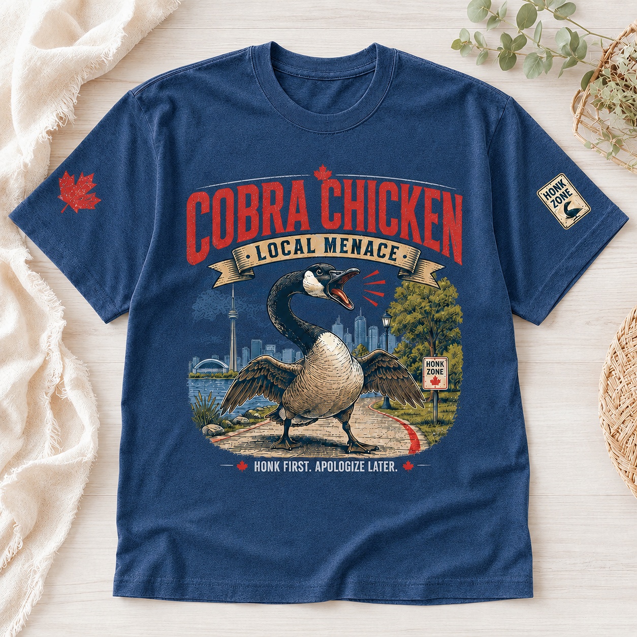 Cobra Chicken Local Menace Tee