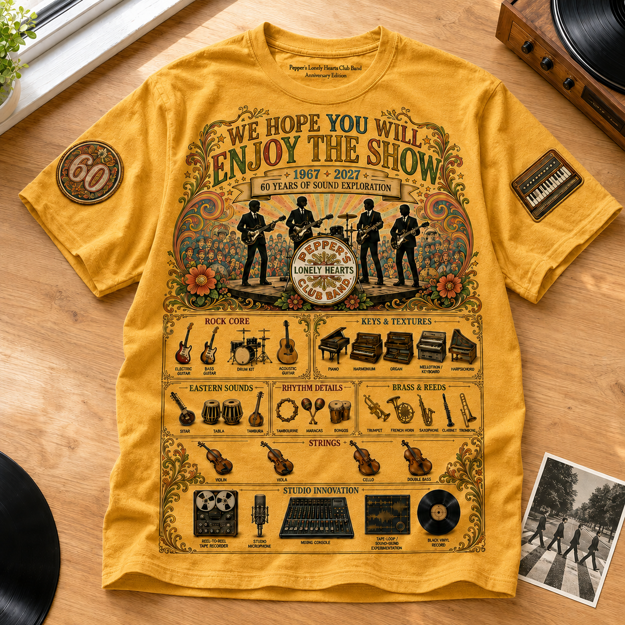 60 Years of Sound Exploration Tee