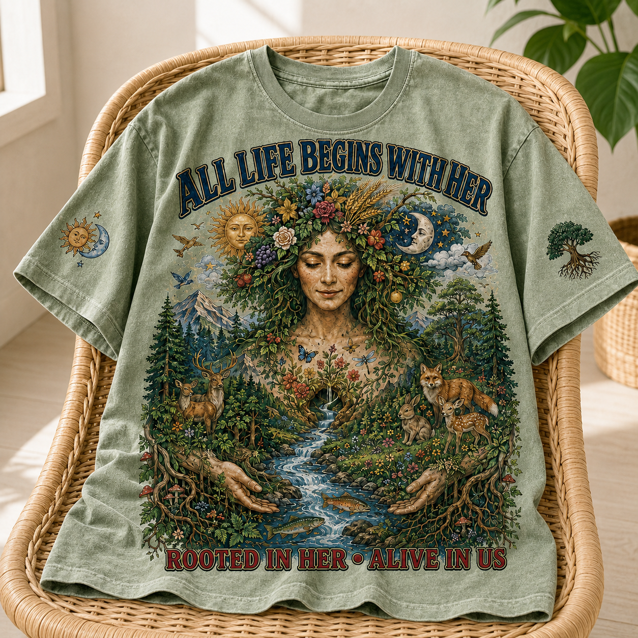Rooted in Mother Nature Tee