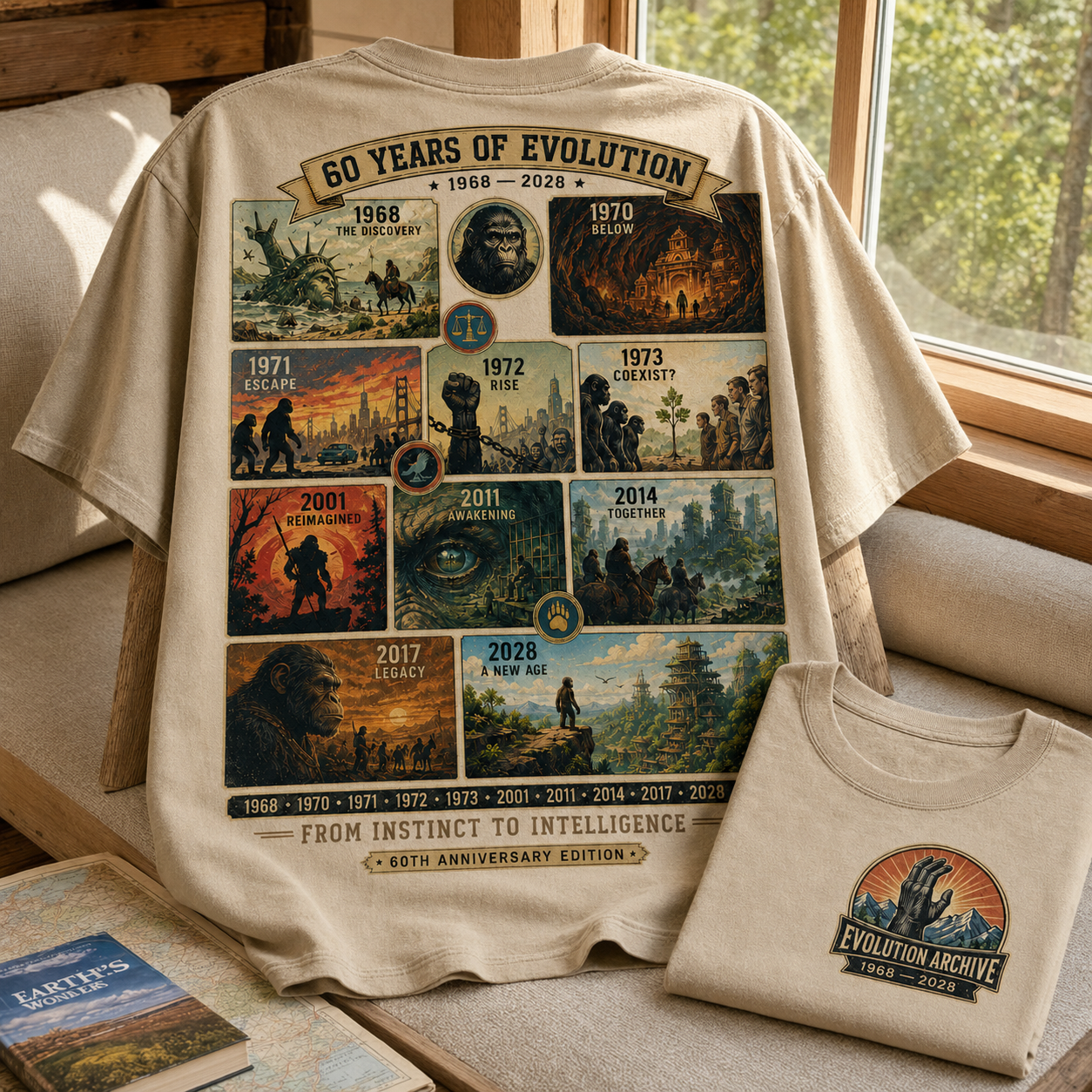 60 Years of Evolution Tee
