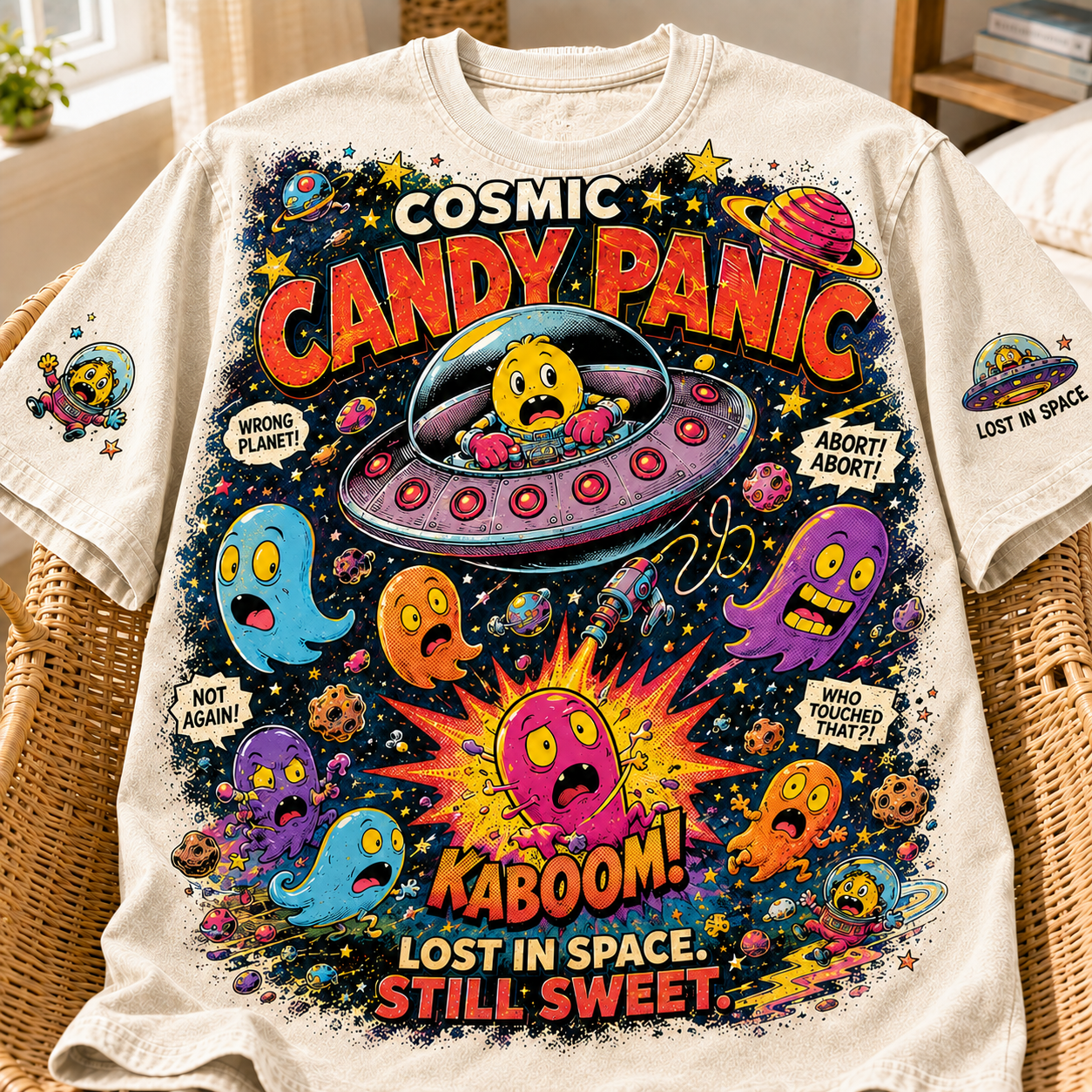 Cosmic Candy Panic Tee