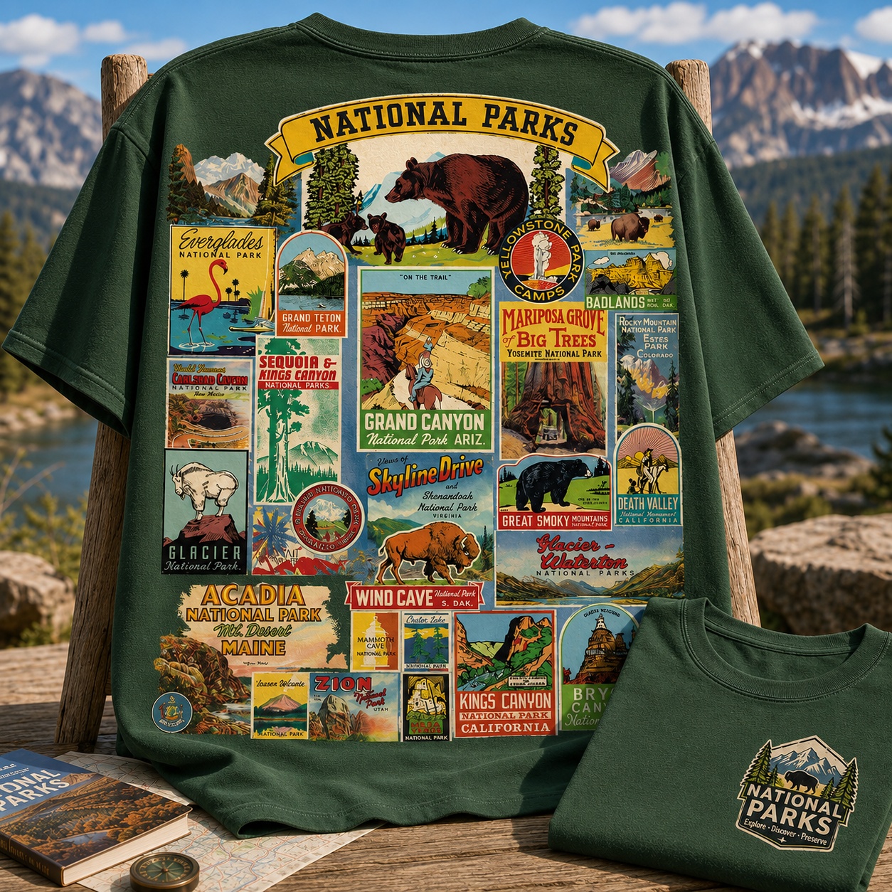 Outdoor Adventure National Park Shirt