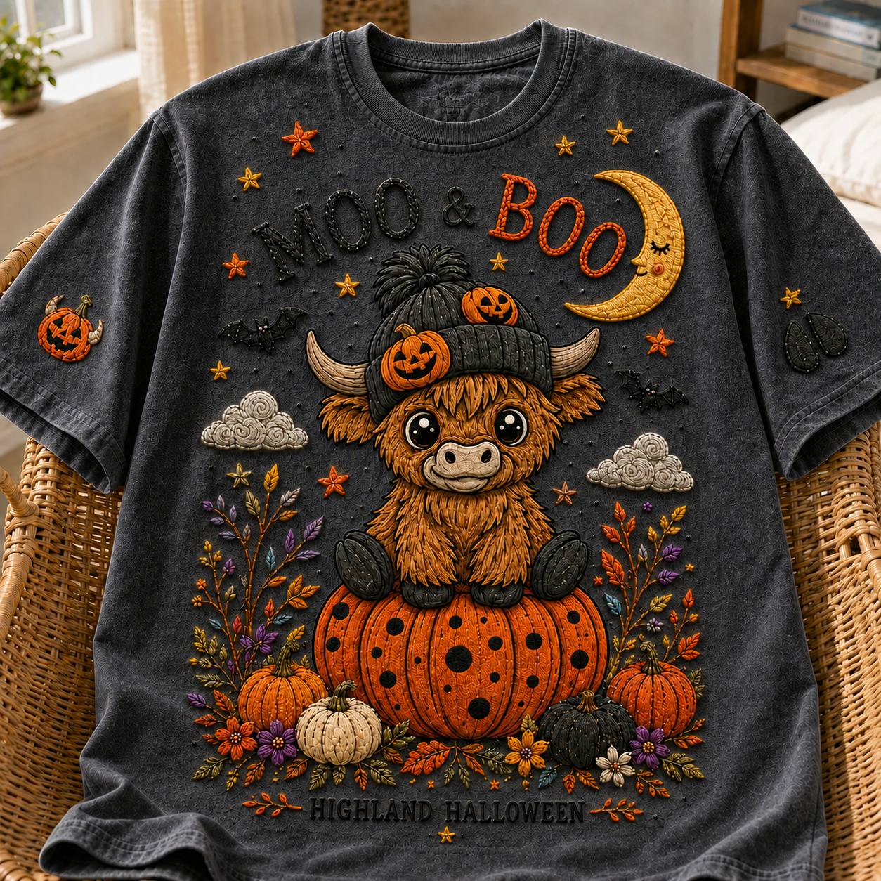 Moo & Boo Halloween Tee