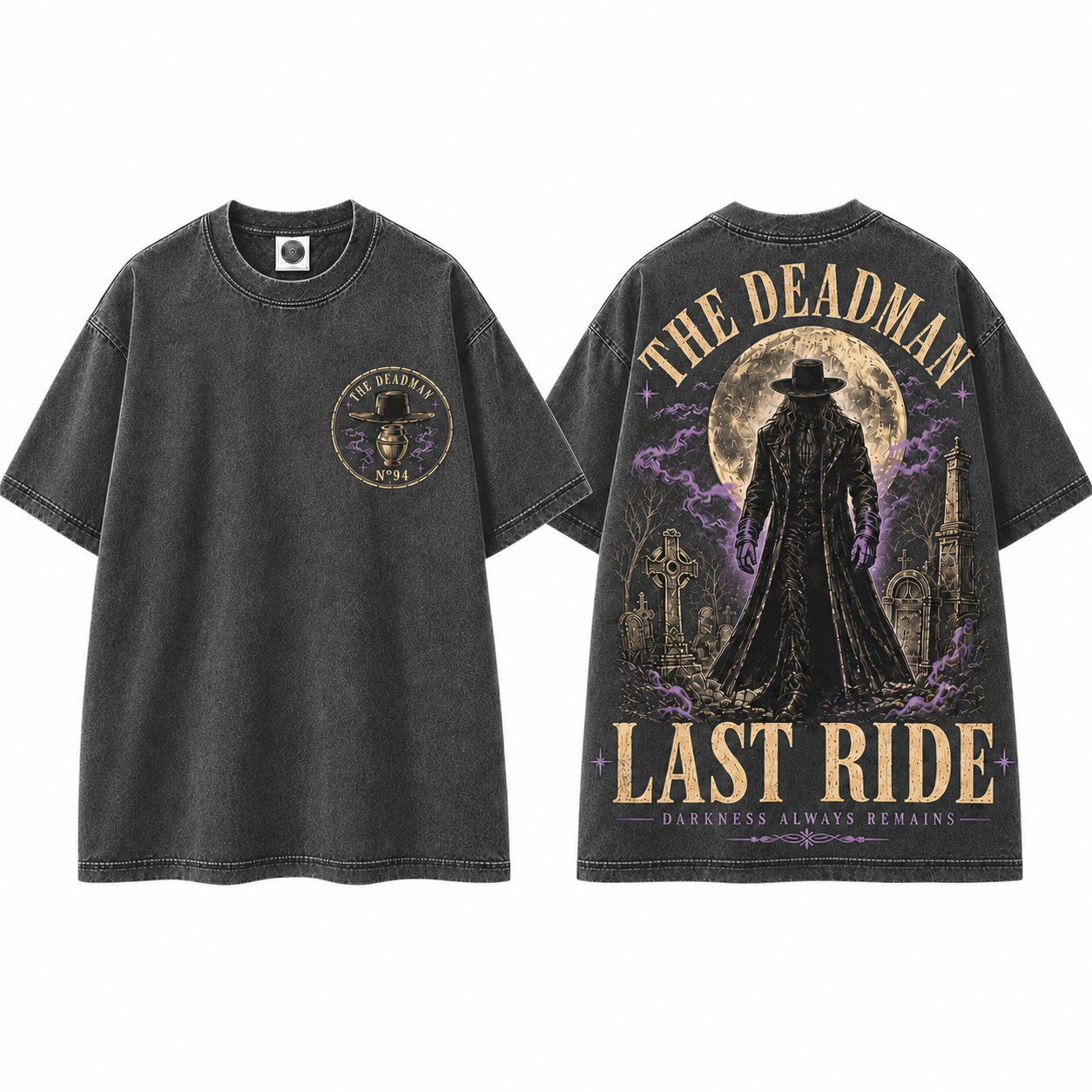 "The Deadman Last Ride" Vintage Wrestling Graphic Tee