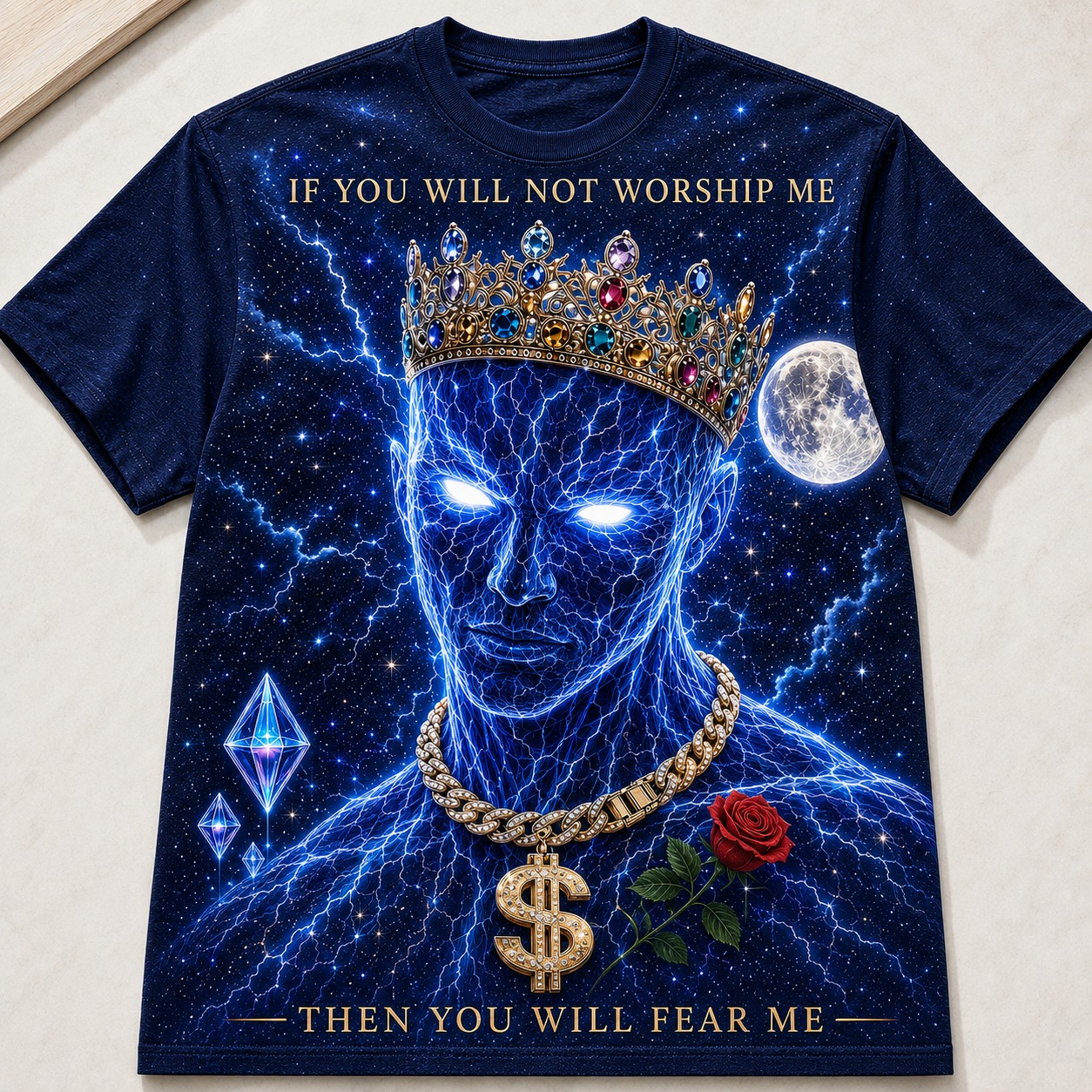 Electric King Tee ⚡👑🌌