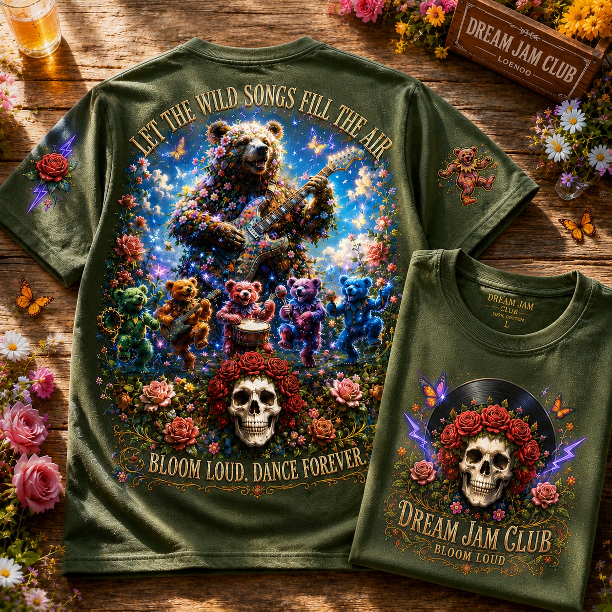 Dream Jam Club Bloom Loud Tee
