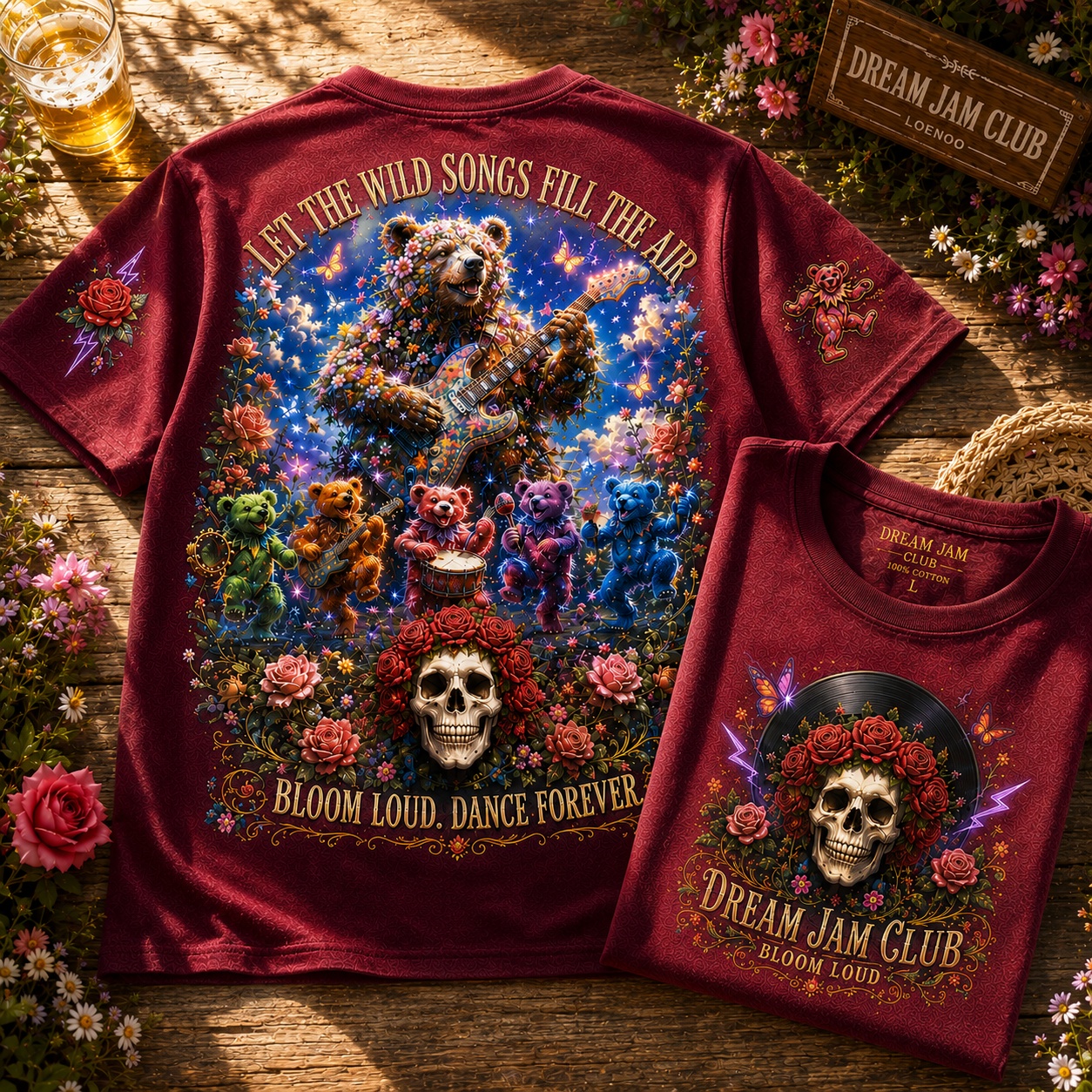 Dream Jam Club Bloom Loud Tee