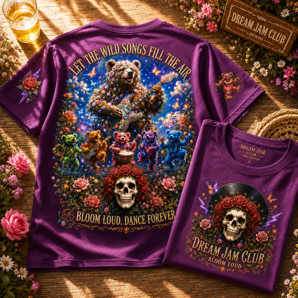 Dream Jam Club Bloom Loud Tee