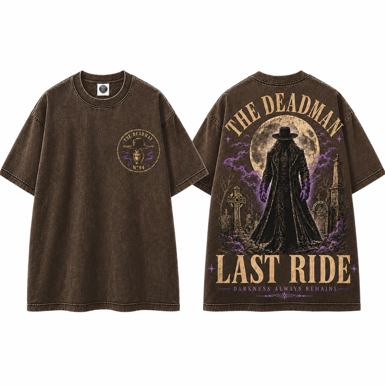 "The Deadman Last Ride" Vintage Wrestling Graphic Tee