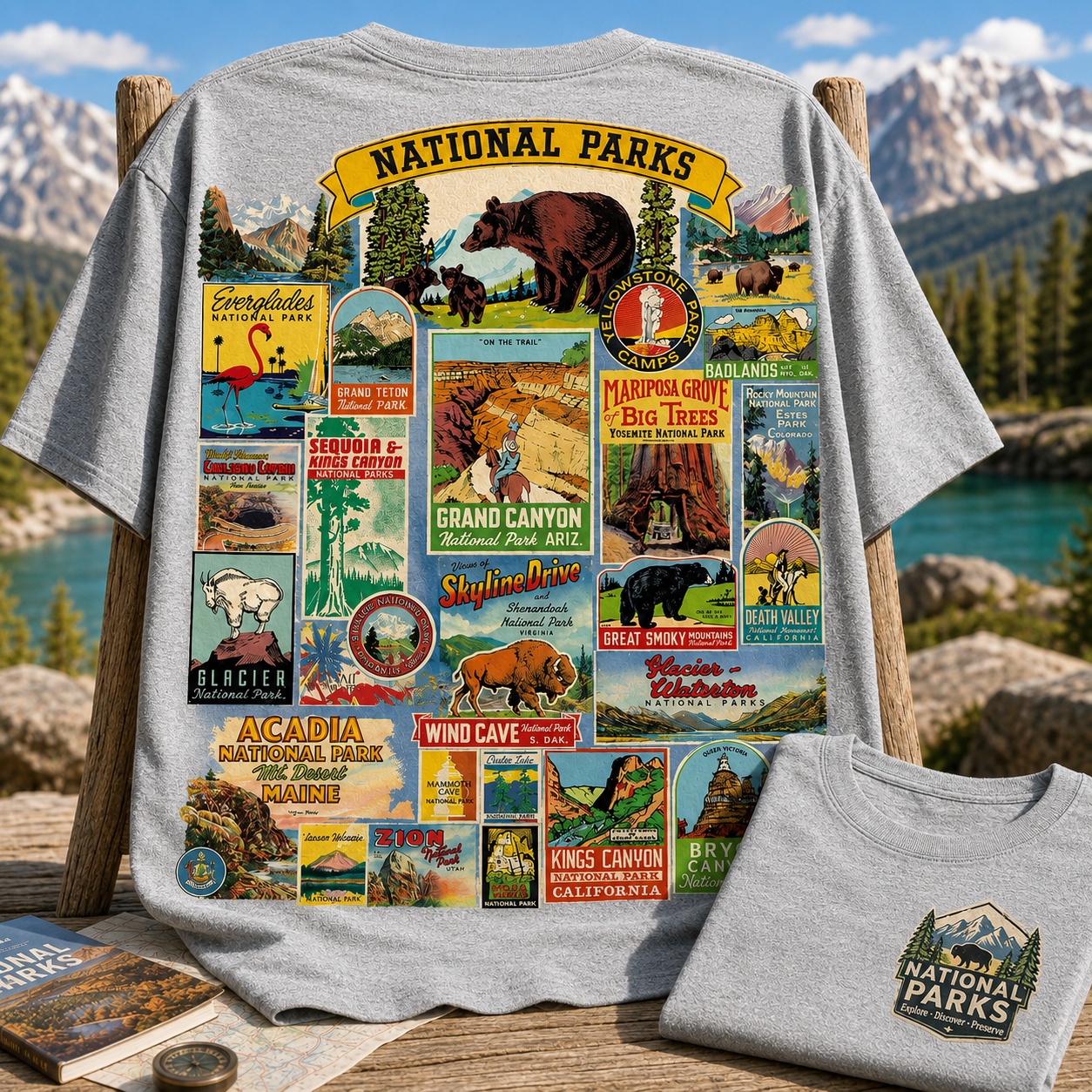 Outdoor Adventure National Park Shirt