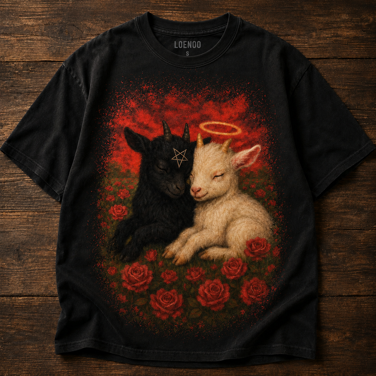 🐐🎂The Birthday Goat Vintage Graphic Tee