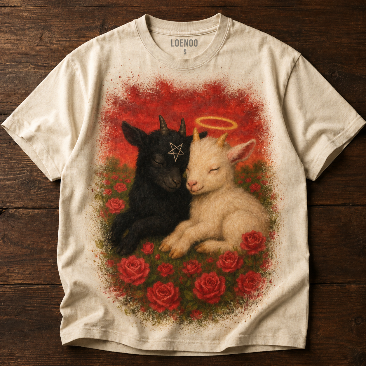 🐐🎂The Birthday Goat Vintage Graphic Tee