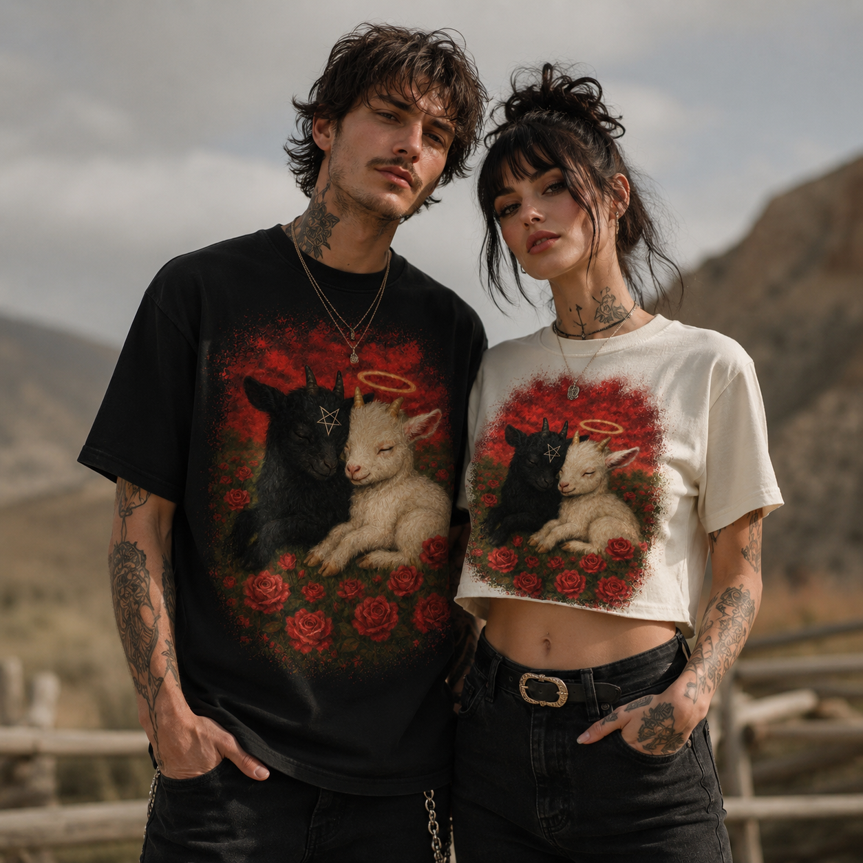 🐐🎂The Birthday Goat Vintage Graphic Tee