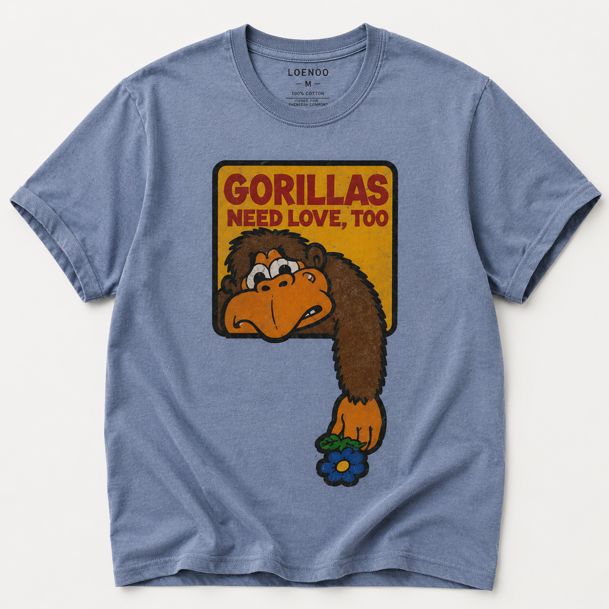 🦍 Gorillas Need Love Too Vintage Tee