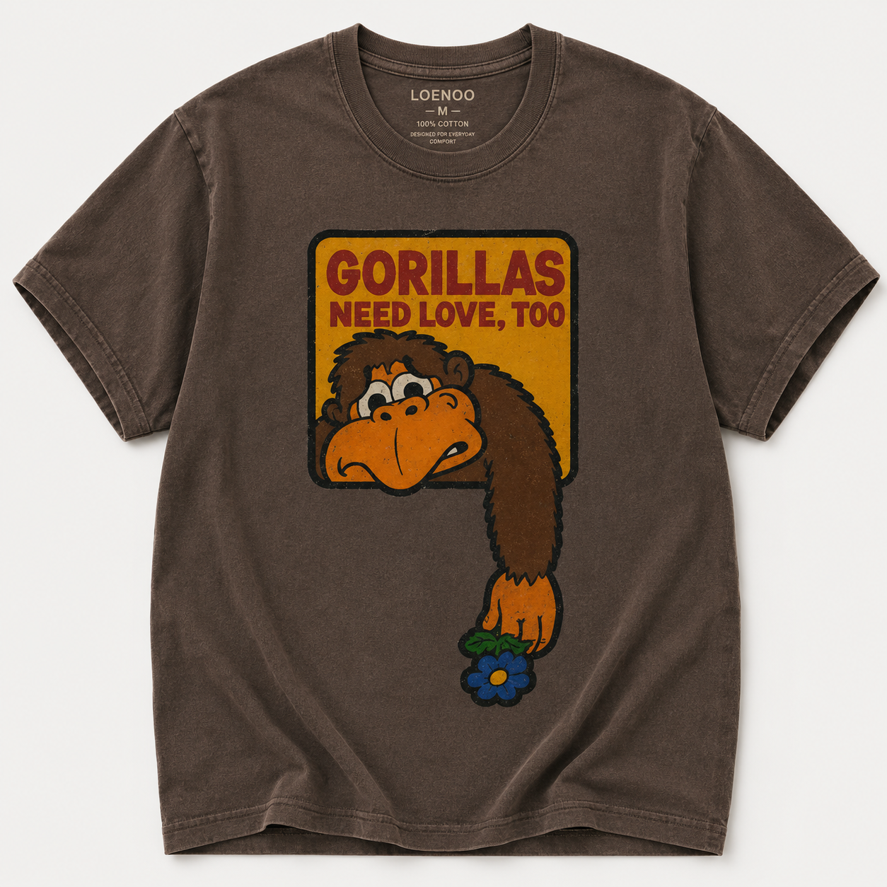 🦍 Gorillas Need Love Too Vintage Tee