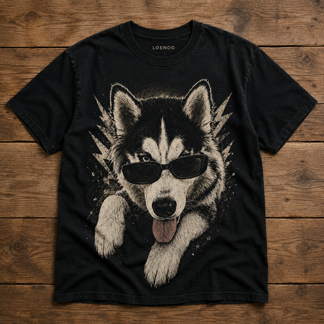 Cool Husky Graphic Tee