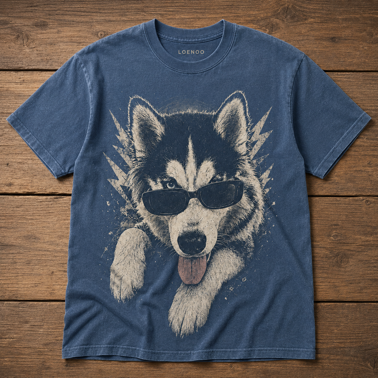 Cool Husky Graphic Tee