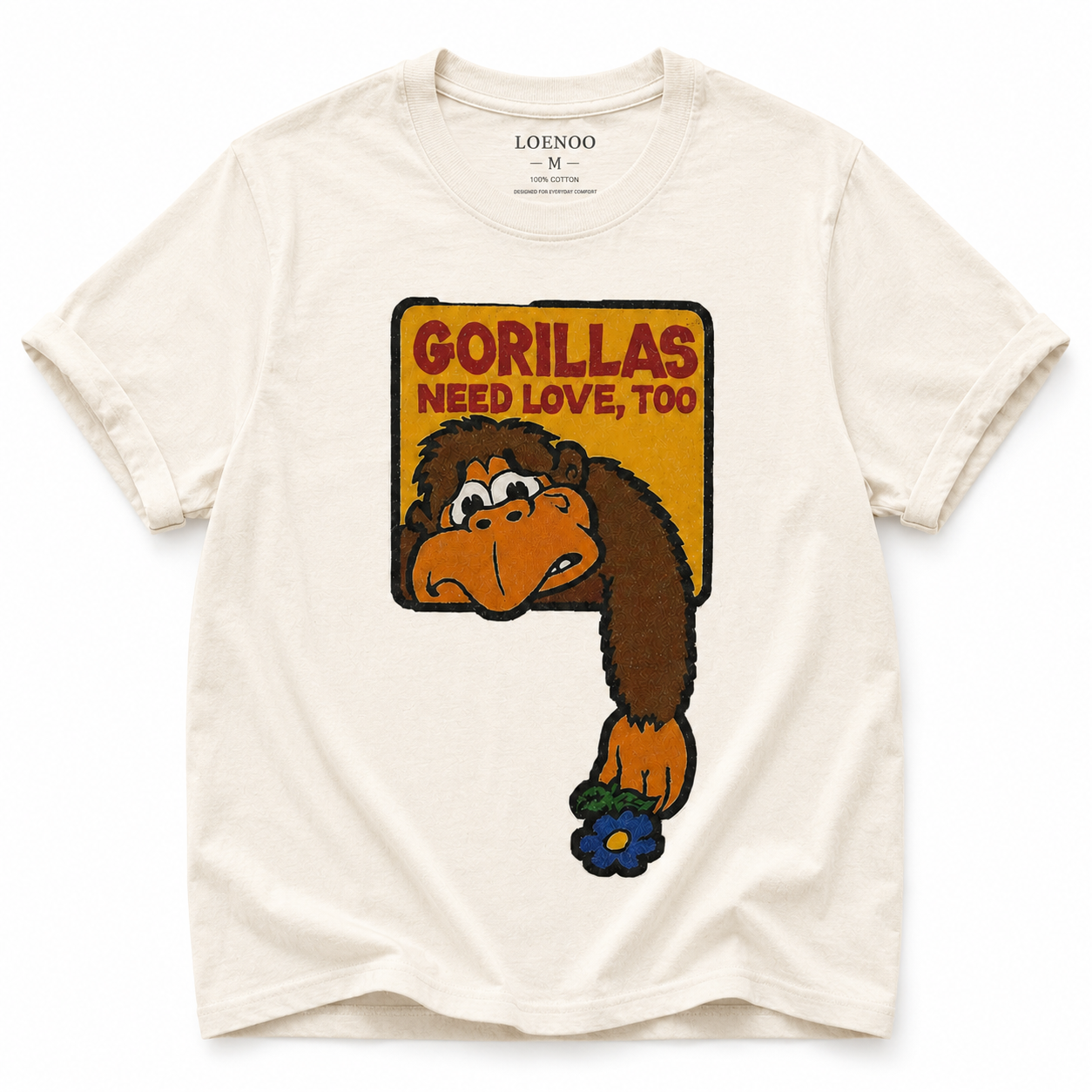 🦍 Gorillas Need Love Too Vintage Tee